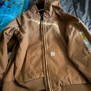 Carhartt Brown Hooded Jacket